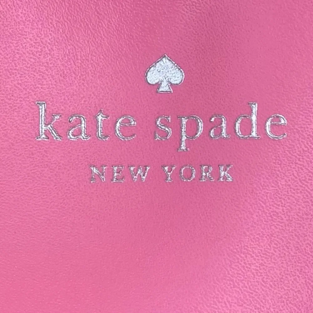 Kate Spade Pink Leather Tote/Shoulder Bag w/Dust Bag Spring Summer Brunch Weddin